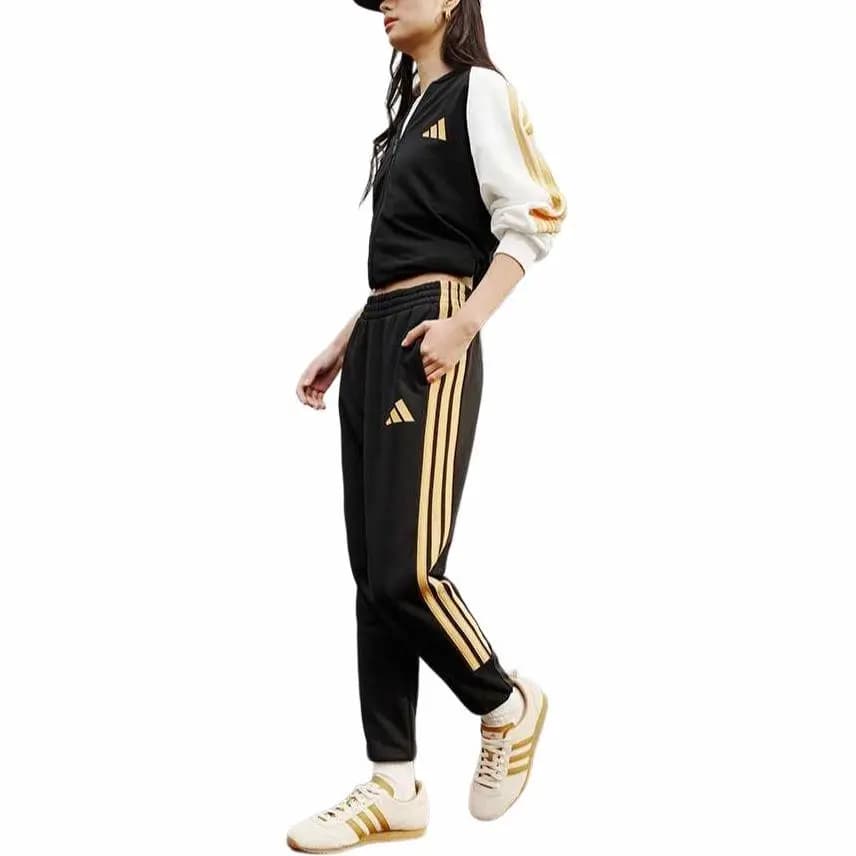 adidas Sportswear Unisex İdman Kostyumu Qara/Ağ 3
