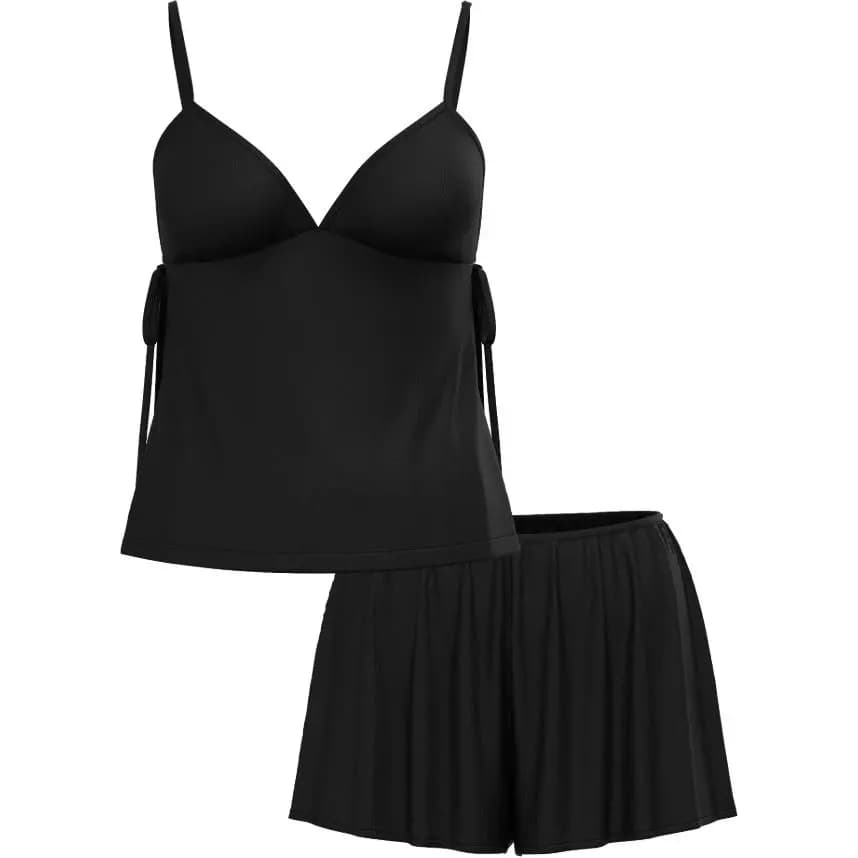 Victoria's Secret Pijama Dəsti Qadın Qara