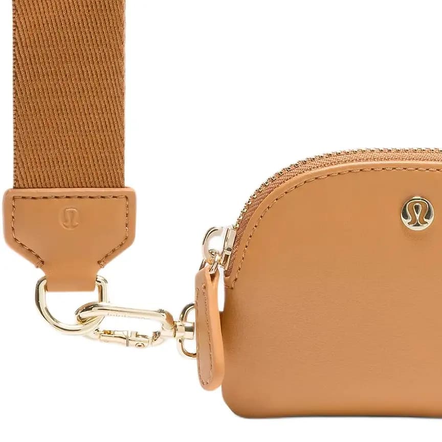 lululemon Coin Purse Qadın Pulqabı Tünd Qırmızı 5