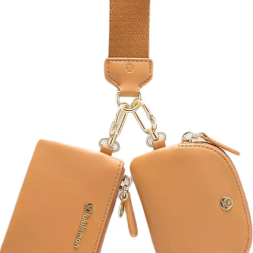 lululemon Coin Purse Qadın Pulqabı Tünd Qırmızı 4