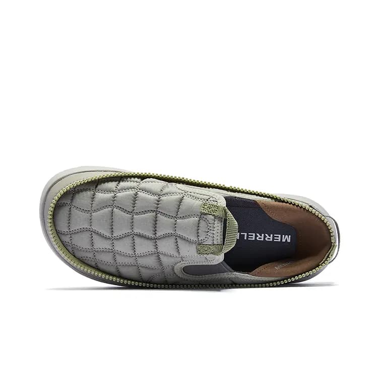 MERRELL Hut Moc 2 Slip-On Outdoor Ayaqqabısı Kişi Boz/Yaşıl 3