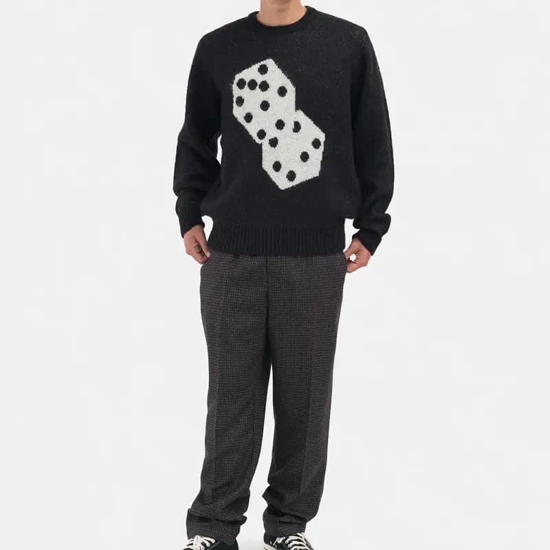 Stussy Dice Mohair Sviter 3
