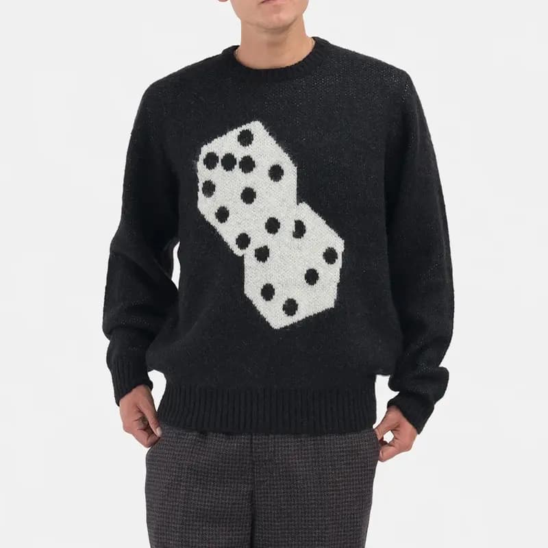 Stussy Dice Mohair Sviter 4
