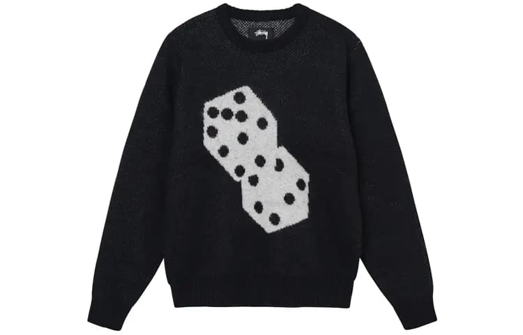 Stussy Dice Mohair Sviter