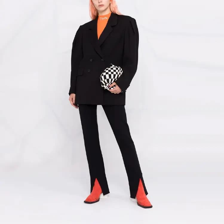MSGM Business Suits Women's Black 2