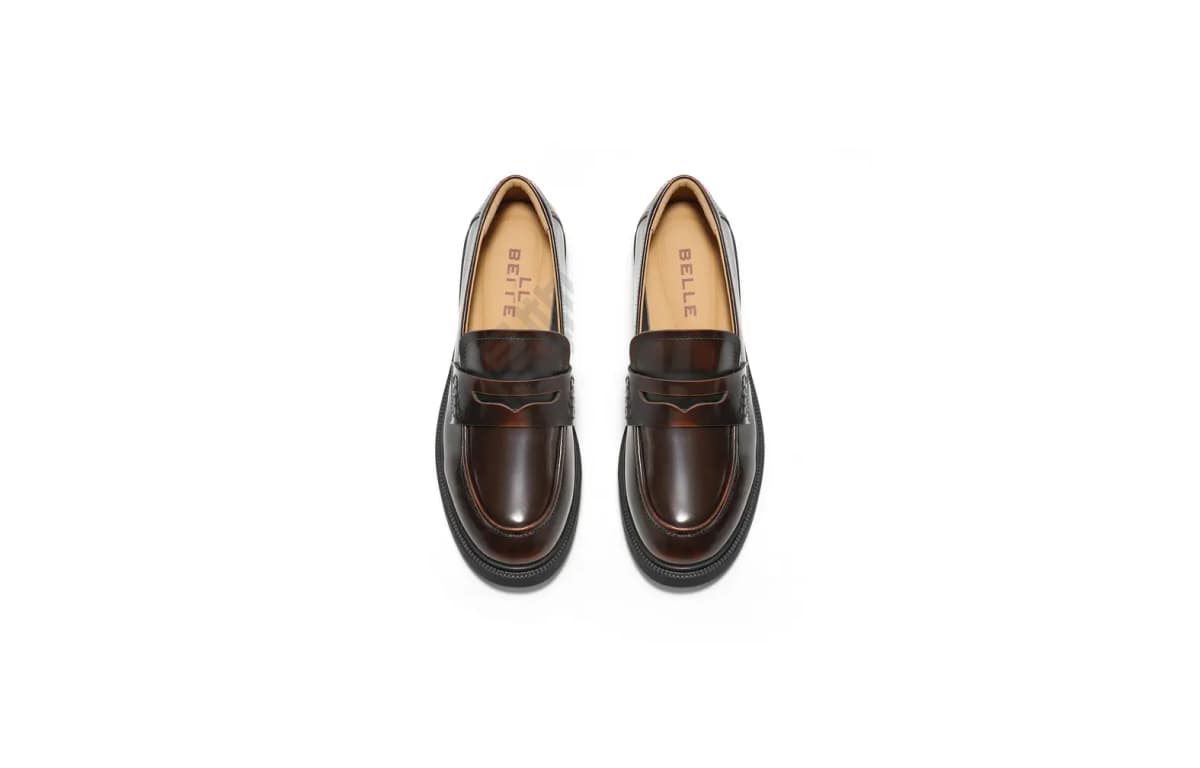 BELLE Dəri Qadın Loafer 7