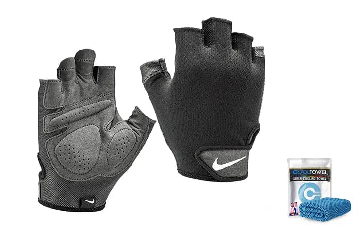 Nike Cotton Fitness Gloves Men's Black