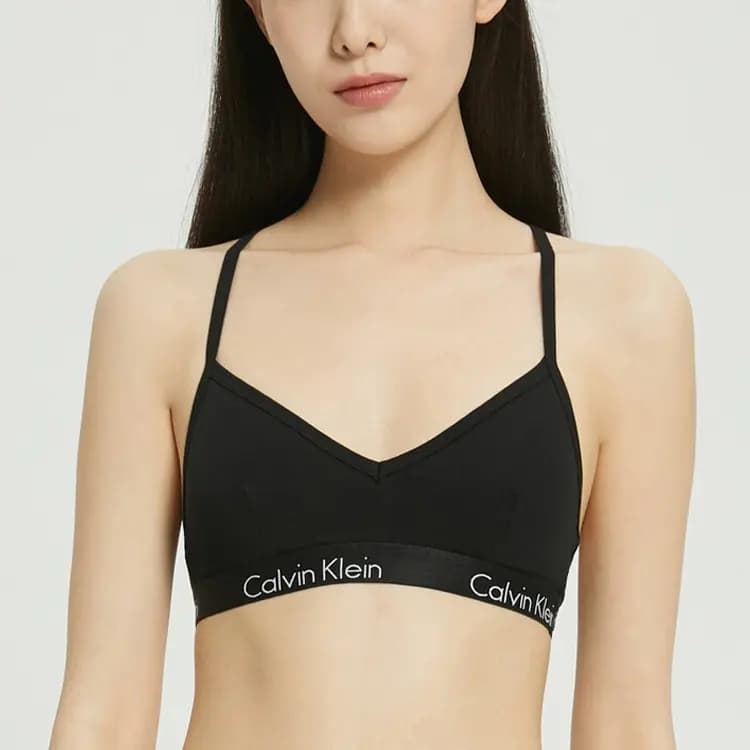Calvin Klein Büstqalter Qadın Qara 5