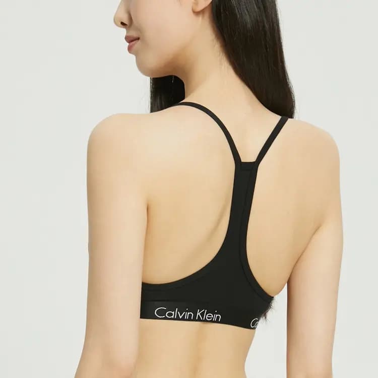 Calvin Klein Büstqalter Qadın Qara 6