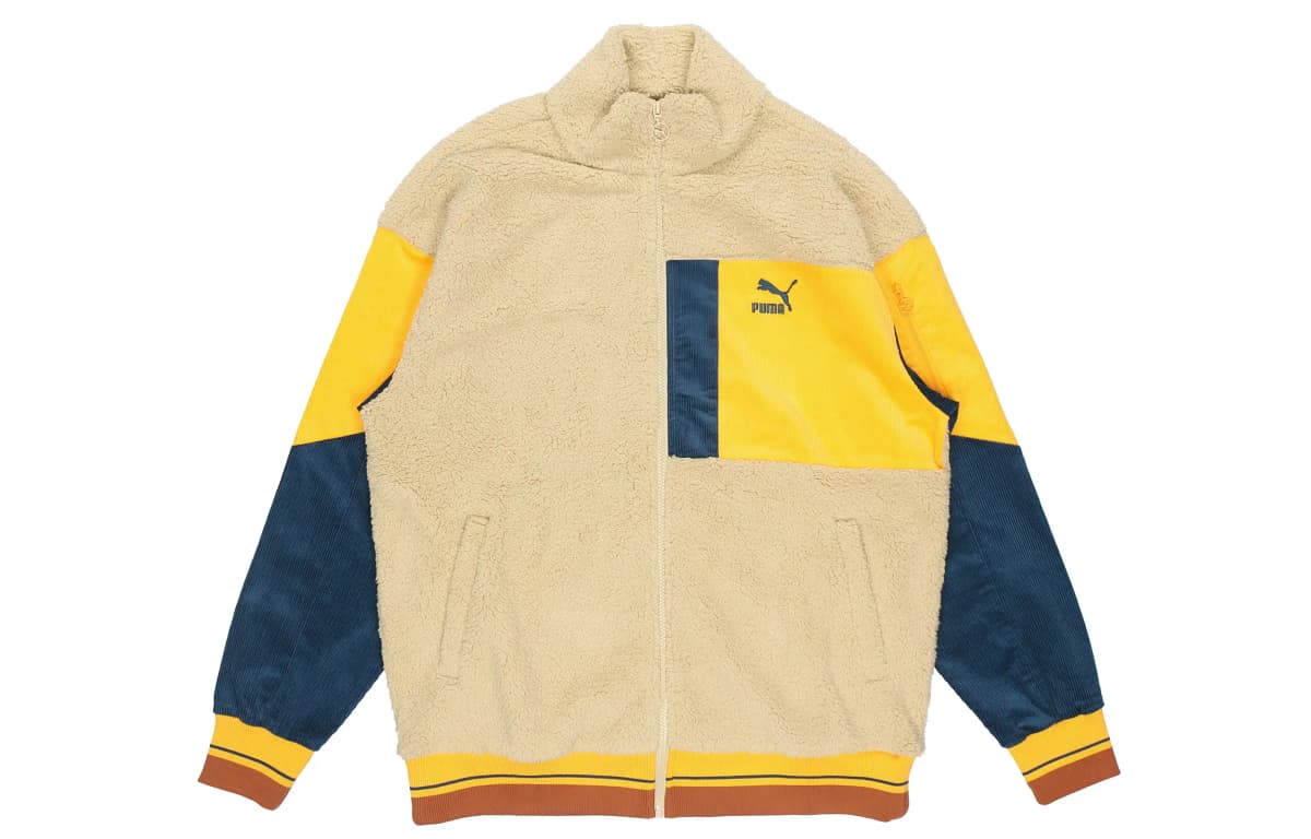 PUMA Stay Warm Velvet Jackets Men Khaki