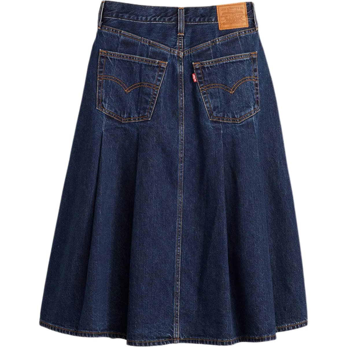 Levi's Denim Uzun Ətək Qadın Tünd Mavi 2