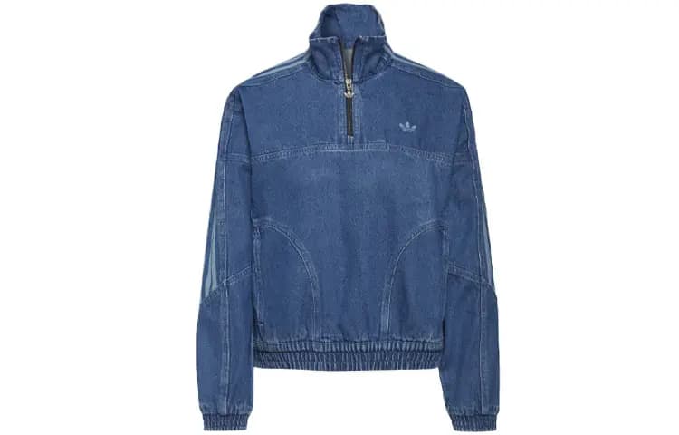 Adidas Originals Qadın Denim Pencəyi Mavi