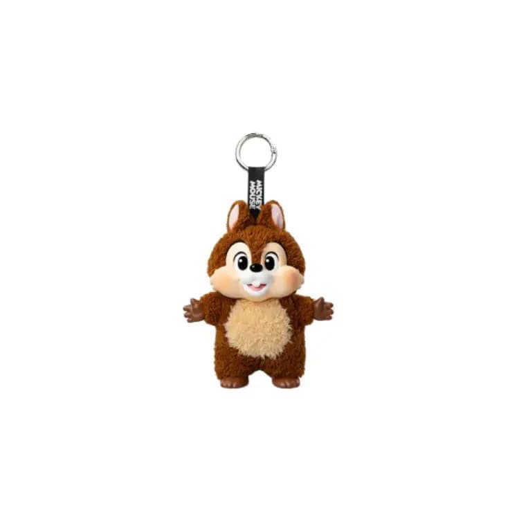POP MART Mickey Family Vinyl Plush Keychain Cute Blind Box Single Blind Box/Full Box of 8 11