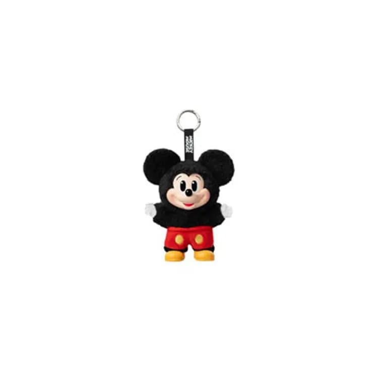 POP MART Mickey Family Vinyl Plush Keychain Cute Blind Box Single Blind Box/Full Box of 8 5