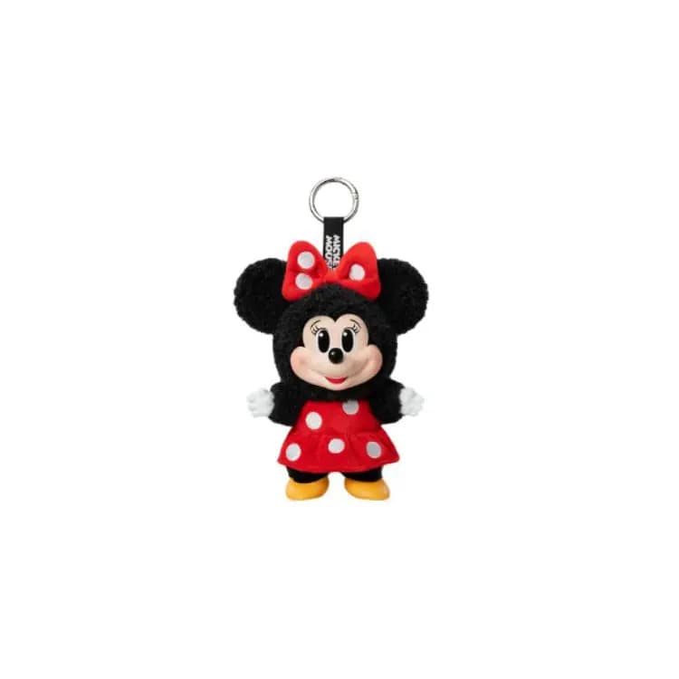 POP MART Mickey Family Vinyl Plush Keychain Cute Blind Box Single Blind Box/Full Box of 8 6