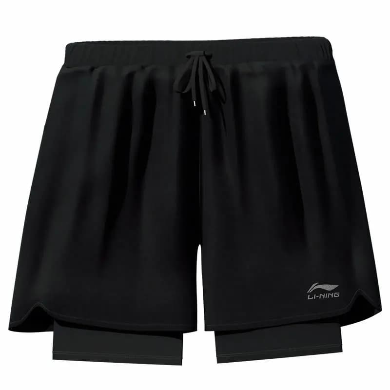 LiNing Professional Anti-Chlorine Comfort Quick-Dry Anti-Embarrassment Men's Swimwear Men's Light Grey 4