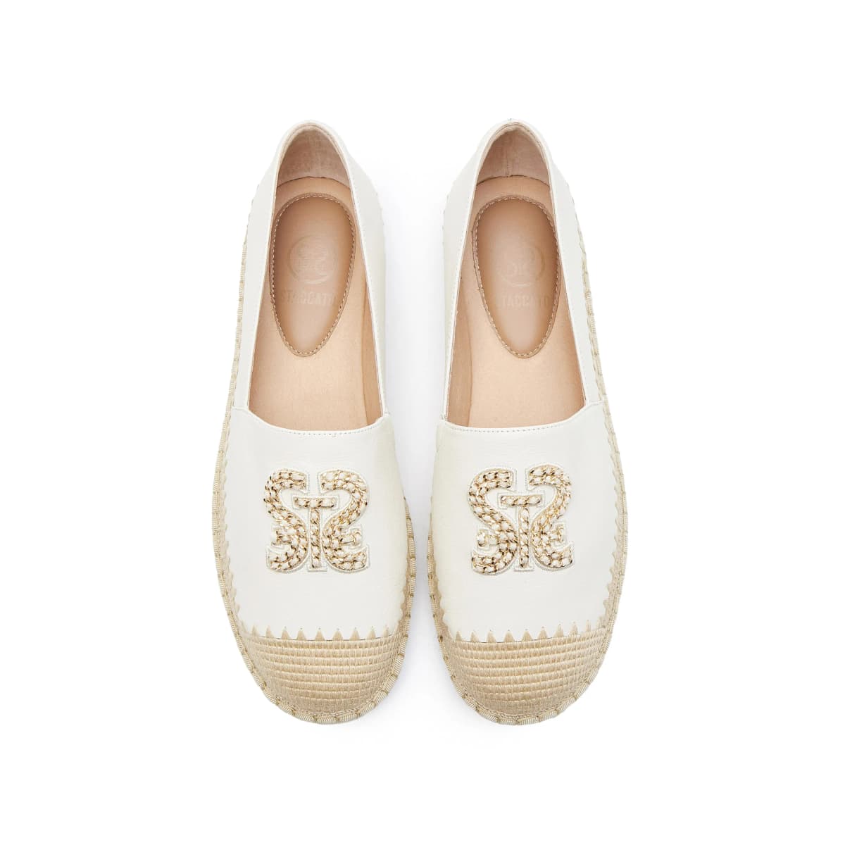 Staccato Qadın Espadril Krem/Bej 6