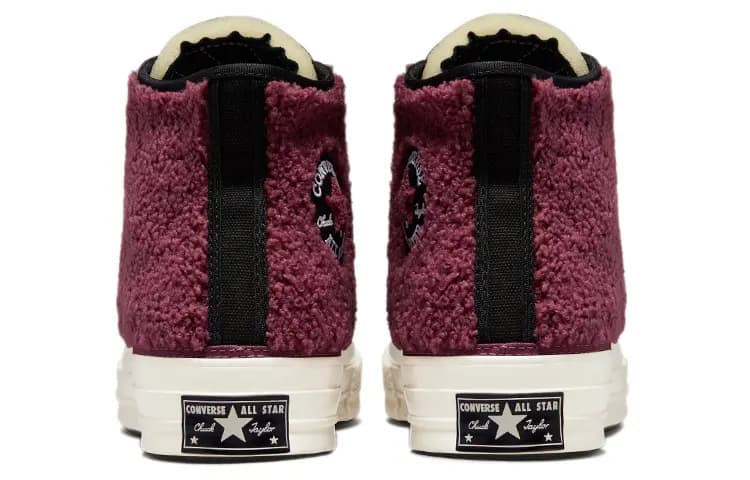 Chuck 70 Converse High Sherpa Shadowberry 5