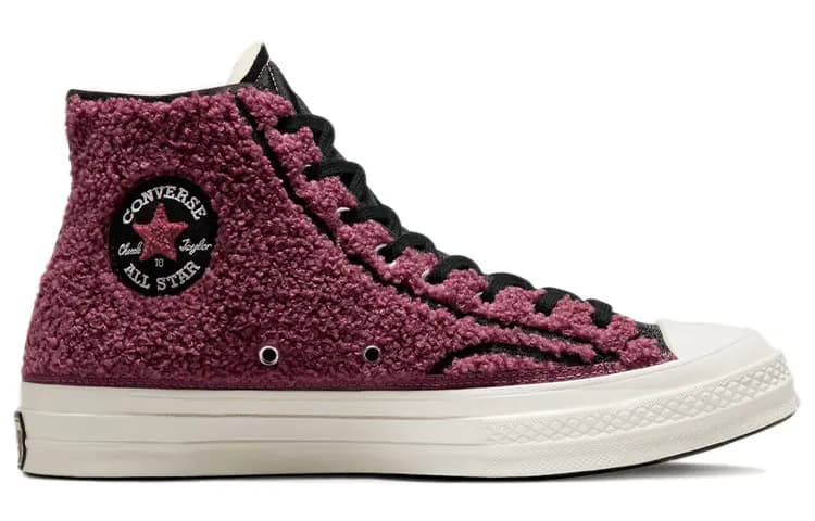 Chuck 70 Converse High Sherpa Shadowberry 2