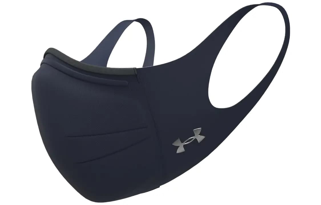 Under Armour Polyester Üz Maskası Unisex Tünd Mavi