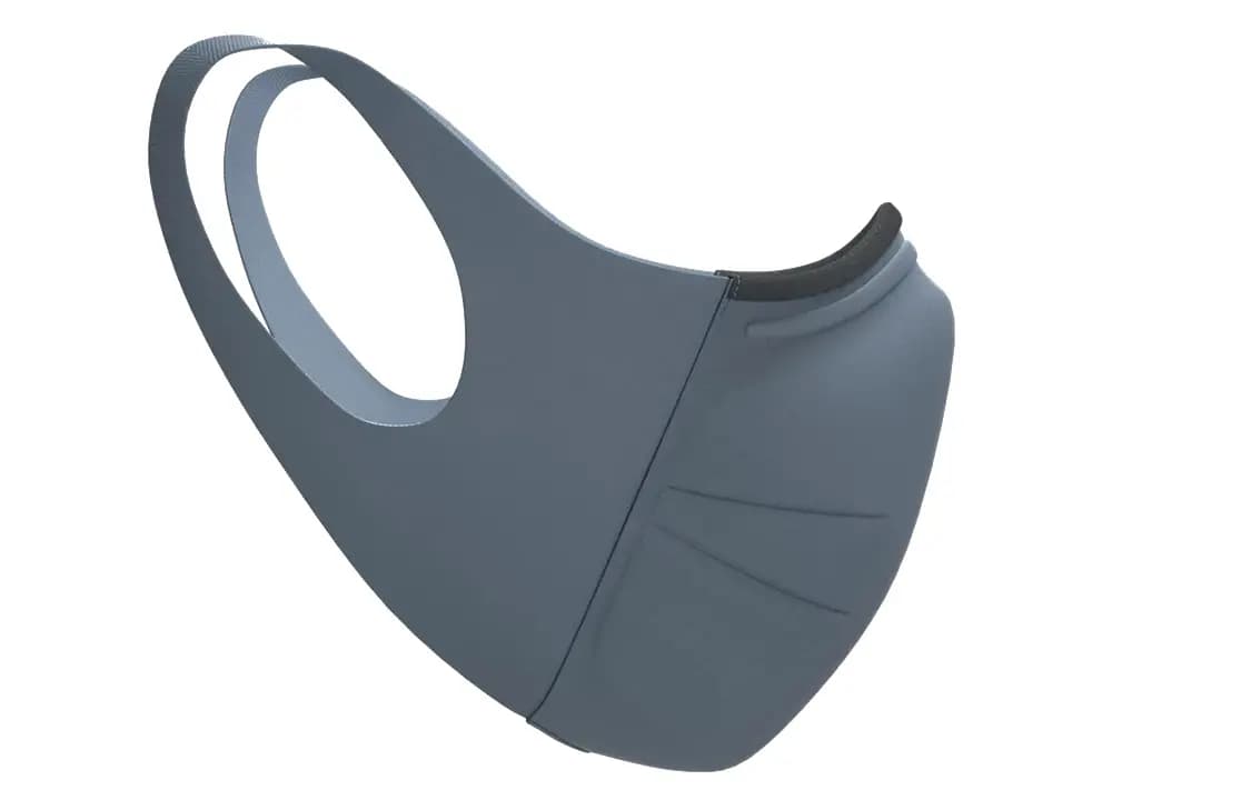 Under Armour Üz Maskası Unisex Mavi 4