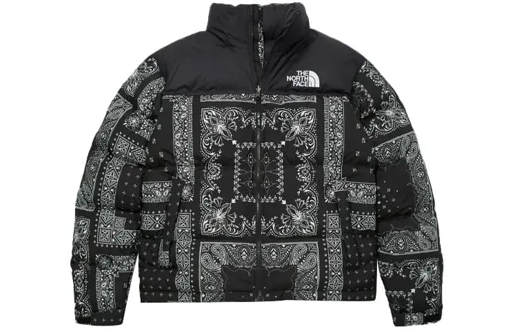THE NORTH FACE 1996 Collection Kişi Qış Pencəyi Qara