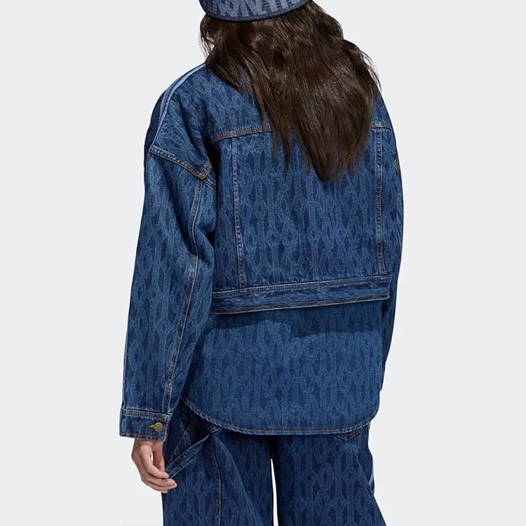 Adidas Originals Ivy Park Monogram Cins Pencək 2
