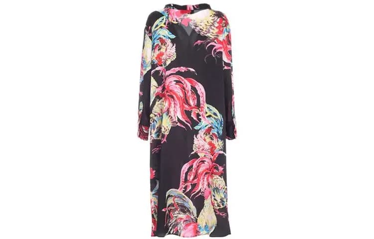 MSGM Long-Sleeved Dresses Women's Black 2