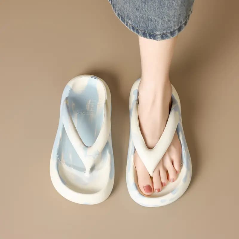 AGSDON Comfort Simple Versatile Flip-Flops Women's 6