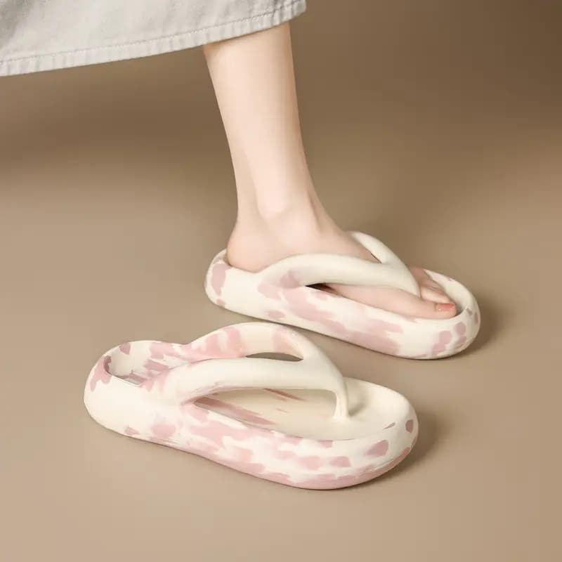 AGSDON Comfort Simple Versatile Flip-Flops Women's 10