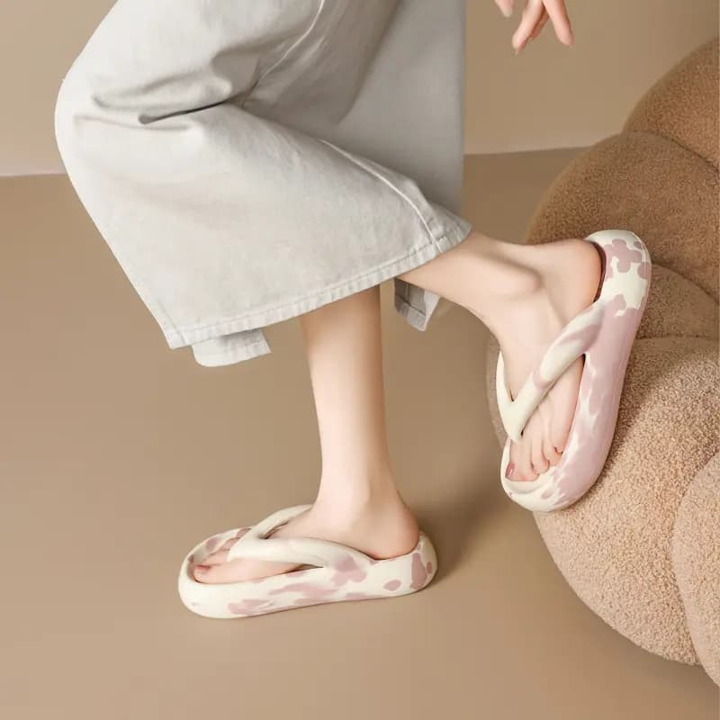 AGSDON Comfort Simple Versatile Flip-Flops Women's 12