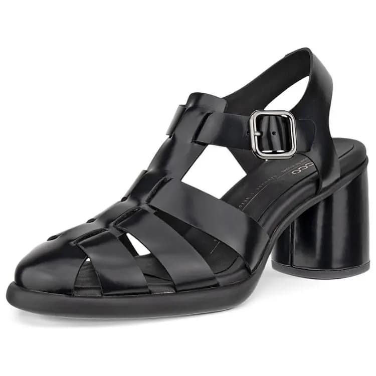 ECCO Sculptured Luxury 55 Roman Sandalı Qadın Qara