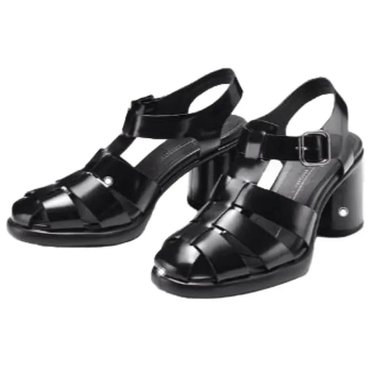 ECCO Sculptured Luxury 55 Roman Sandalı Qadın Qara 3