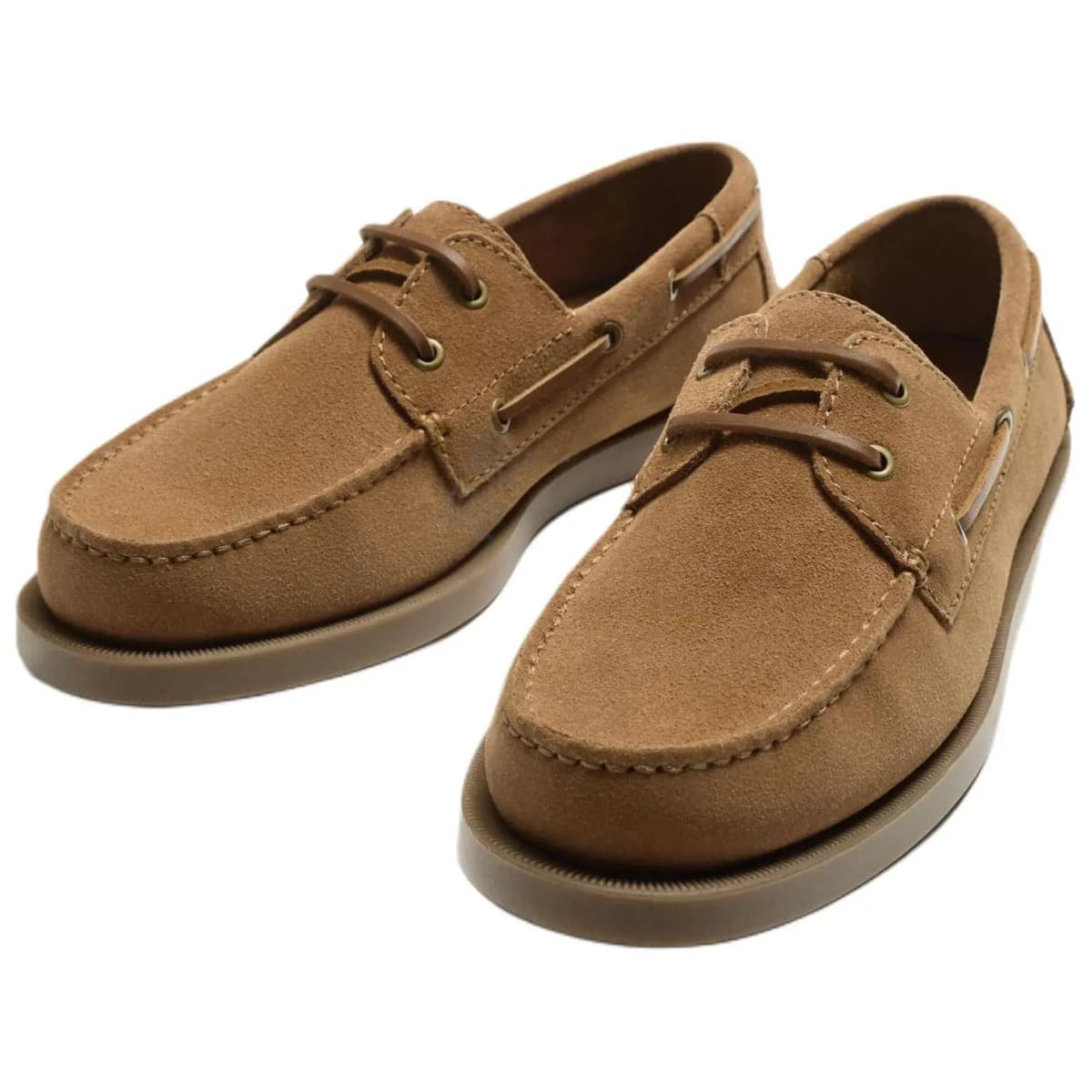 ZARA Kişi Boat Ayaqqabısı Qəhvəyi 3