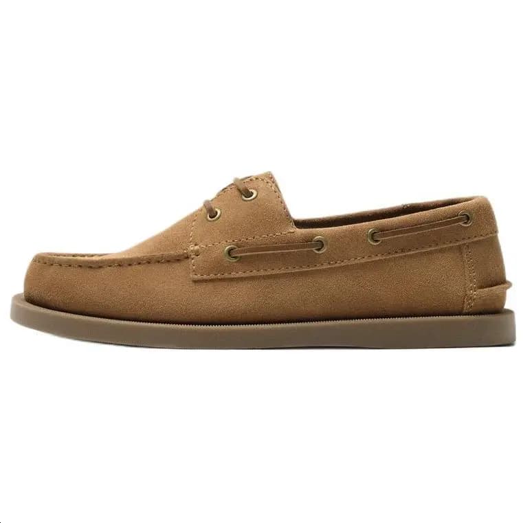 ZARA Kişi Boat Ayaqqabısı Qəhvəyi