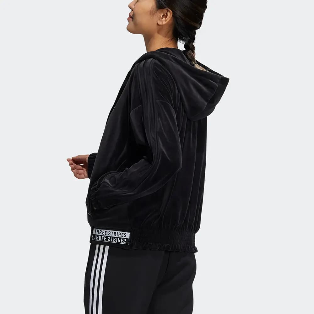 Adidas Velvet Jackets Women's Black 3