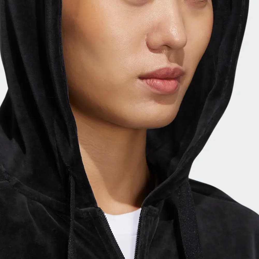 Adidas Velvet Jackets Women's Black 6