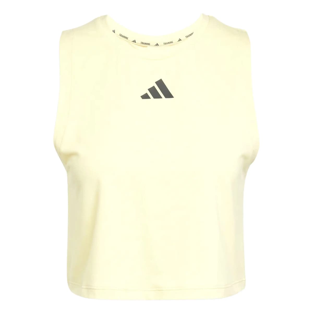 adidas Power 3 Stripes Qadın Boxy Tank Top Sarı