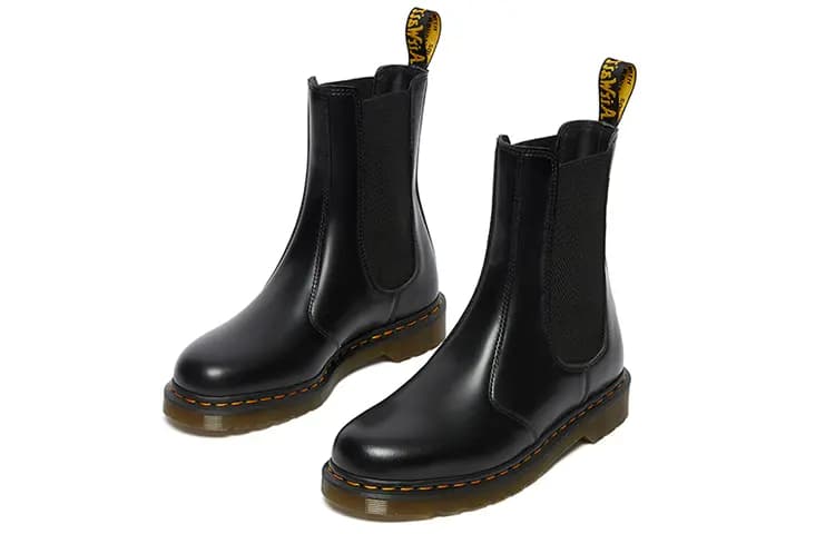 Dr.Martens 2976 Hi Chelsea Qadın Çəkməsi Qara 3