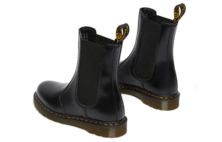 Dr.Martens 2976 Hi Chelsea Qadın Çəkməsi Qara 5