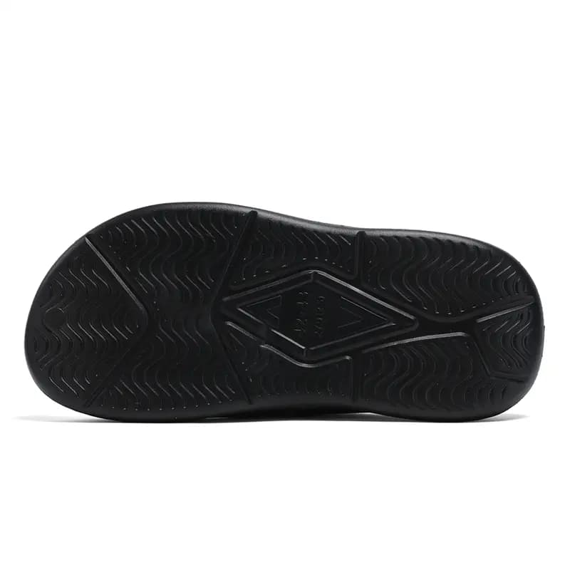 Mulinsen Dormitory Hand-Painted Premium Fashion Trendy Minimalist Refreshing Classic Simple Comfortable Home Travel Beach Convenient Thick Sole Heightening Non-Slip Anti-Wear Anti-Odor Breathable Lightweight Cushioned Soft Flip-Flops Men's 6