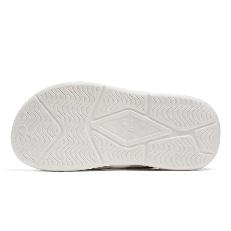 Mulinsen Dormitory Hand-Painted Premium Fashion Trendy Minimalist Refreshing Classic Simple Comfortable Home Travel Beach Convenient Thick Sole Heightening Non-Slip Anti-Wear Anti-Odor Breathable Lightweight Cushioned Soft Flip-Flops Men's 3