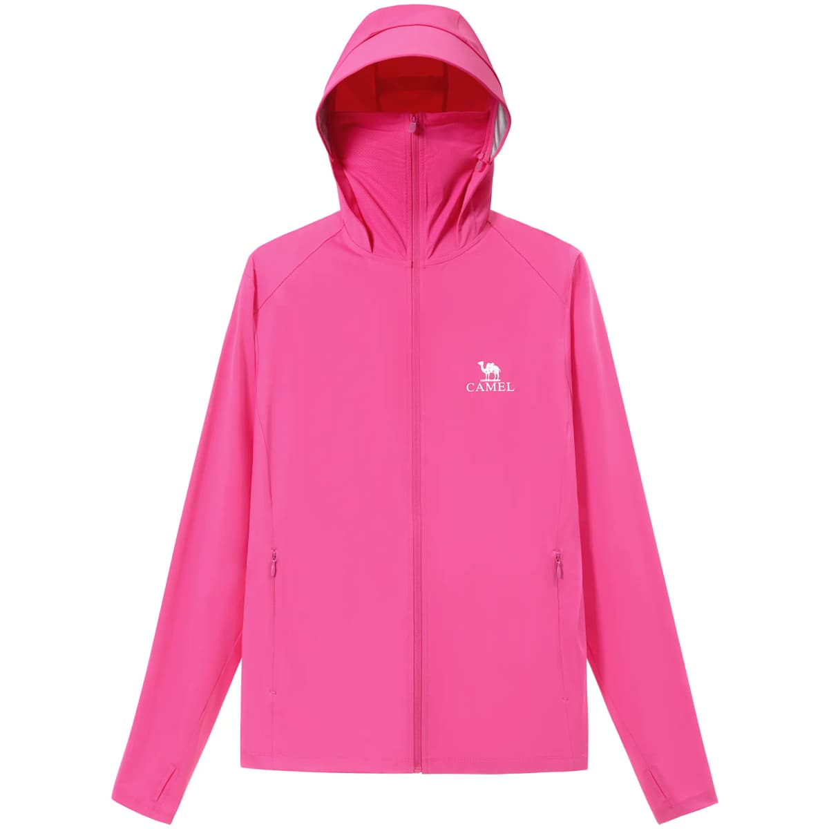CAMEL Jelly Series Ice Mint Original Yarn UPF2000+ Heat-Blocking Breathable Cooling Hooded Sun Protection Jacket Women's 19