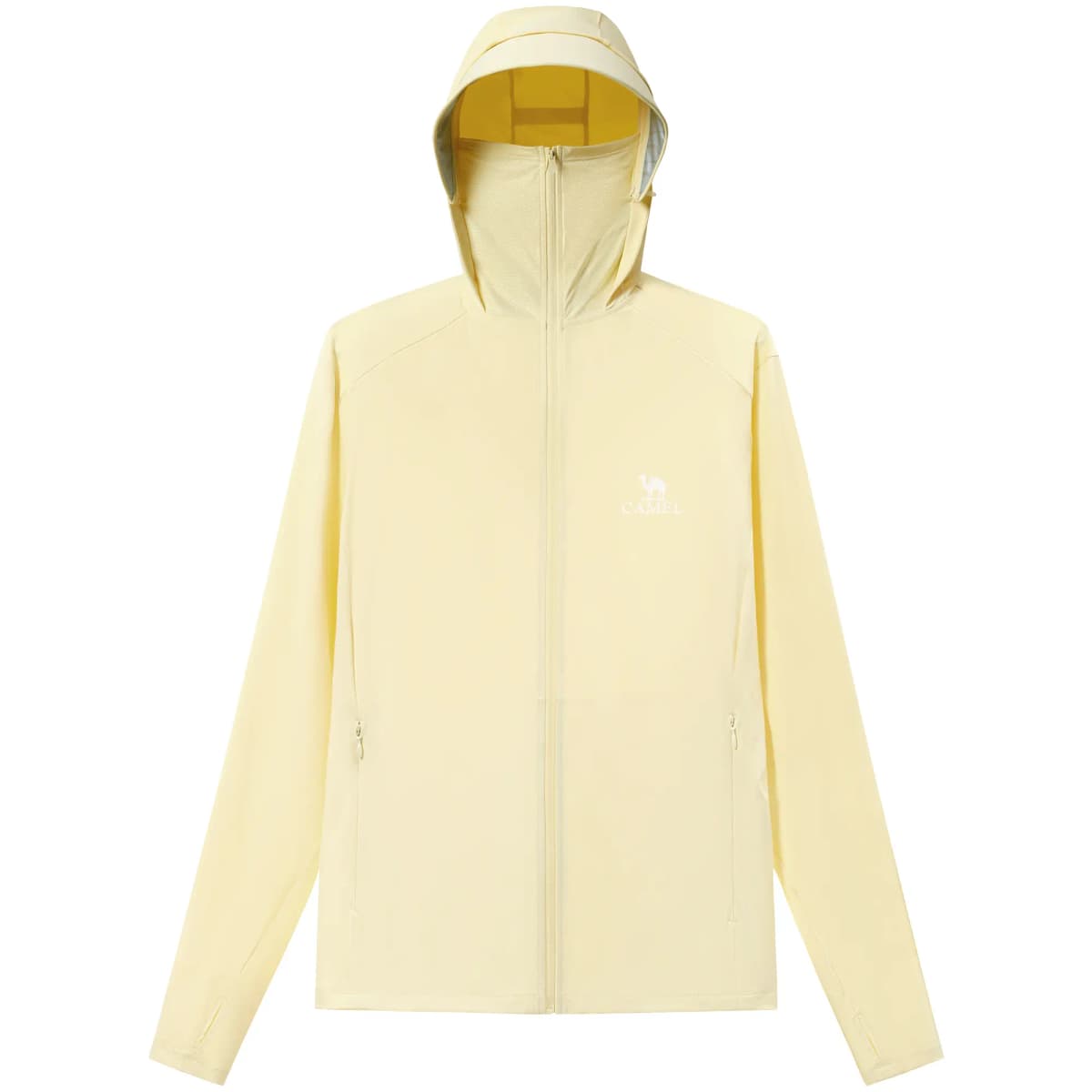 CAMEL Jelly Series Ice Mint Original Yarn UPF2000+ Heat-Blocking Breathable Cooling Hooded Sun Protection Jacket Women's 13