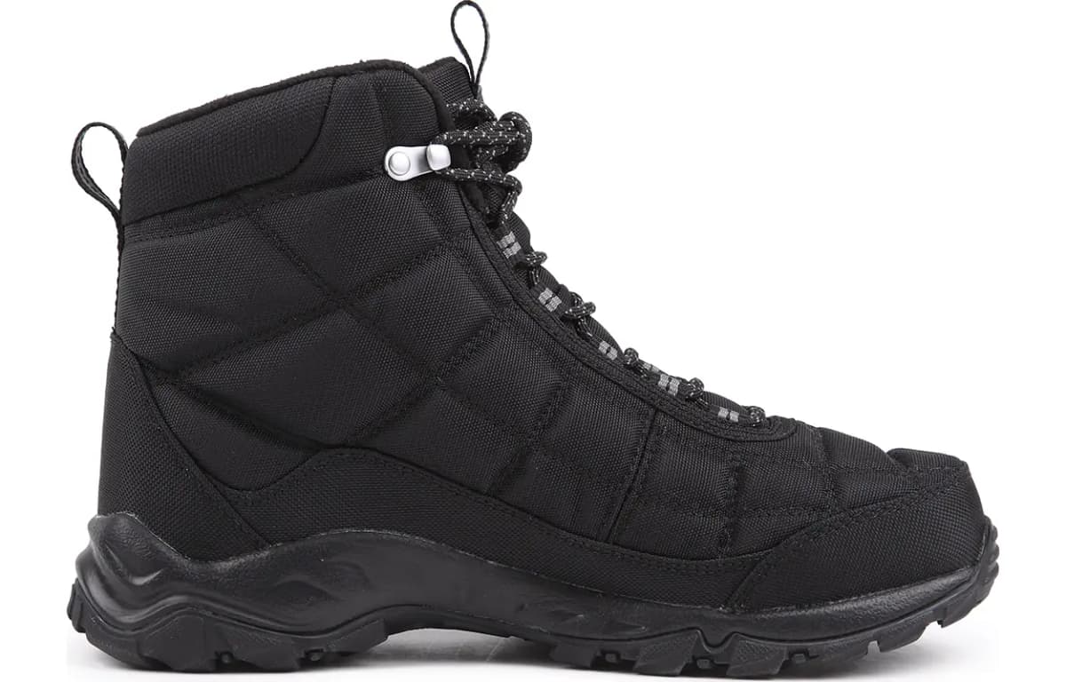 Columbia Cushioned Slip-Resistant Water-Resistant Warm High-Top Trekking Shoes Men's Black 2