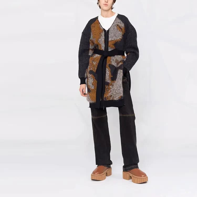 Y 3 FW21 Qadın Triko Sviter Umber 2