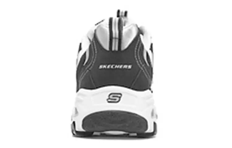 Skechers DLites 1.0 Qara/Ağ 4