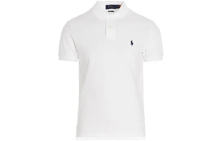 Polo Ralph Lauren Kişi Polo Köynəyi Ağ