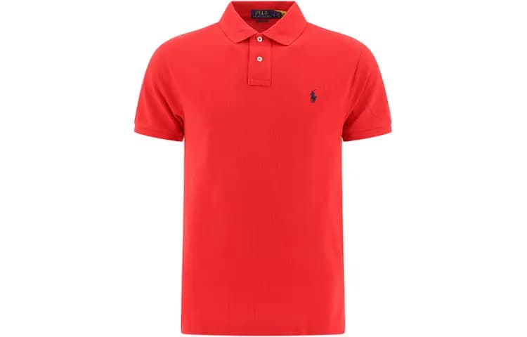 Polo Ralph Lauren Kişi Polo Köynəyi Qırmızı