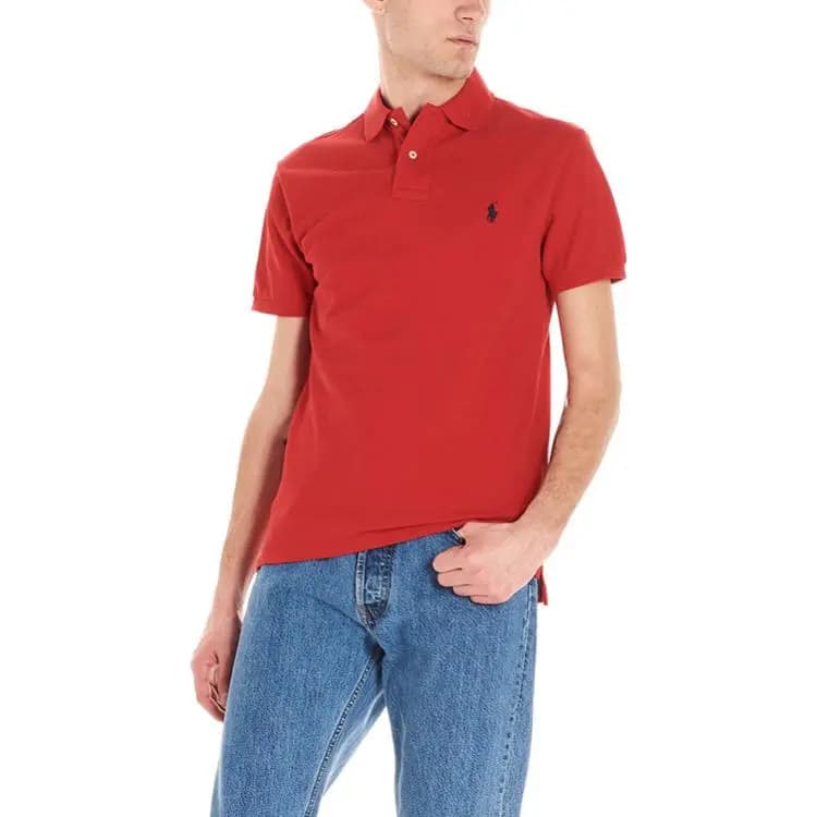 Polo Ralph Lauren Kişi Polo Köynəyi Qırmızı 4